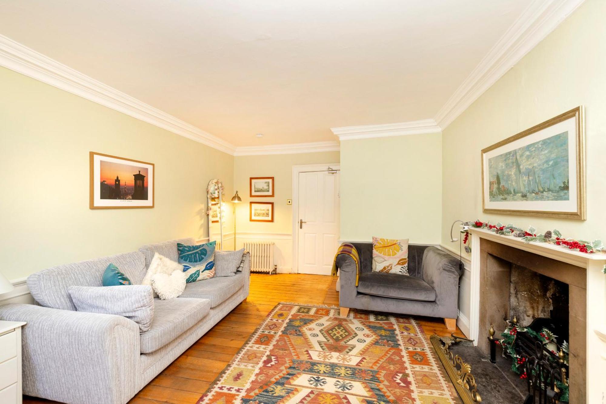 Joivy Beautiful Apartment, Private Garden, Calton Hill Edimburgo Esterno foto